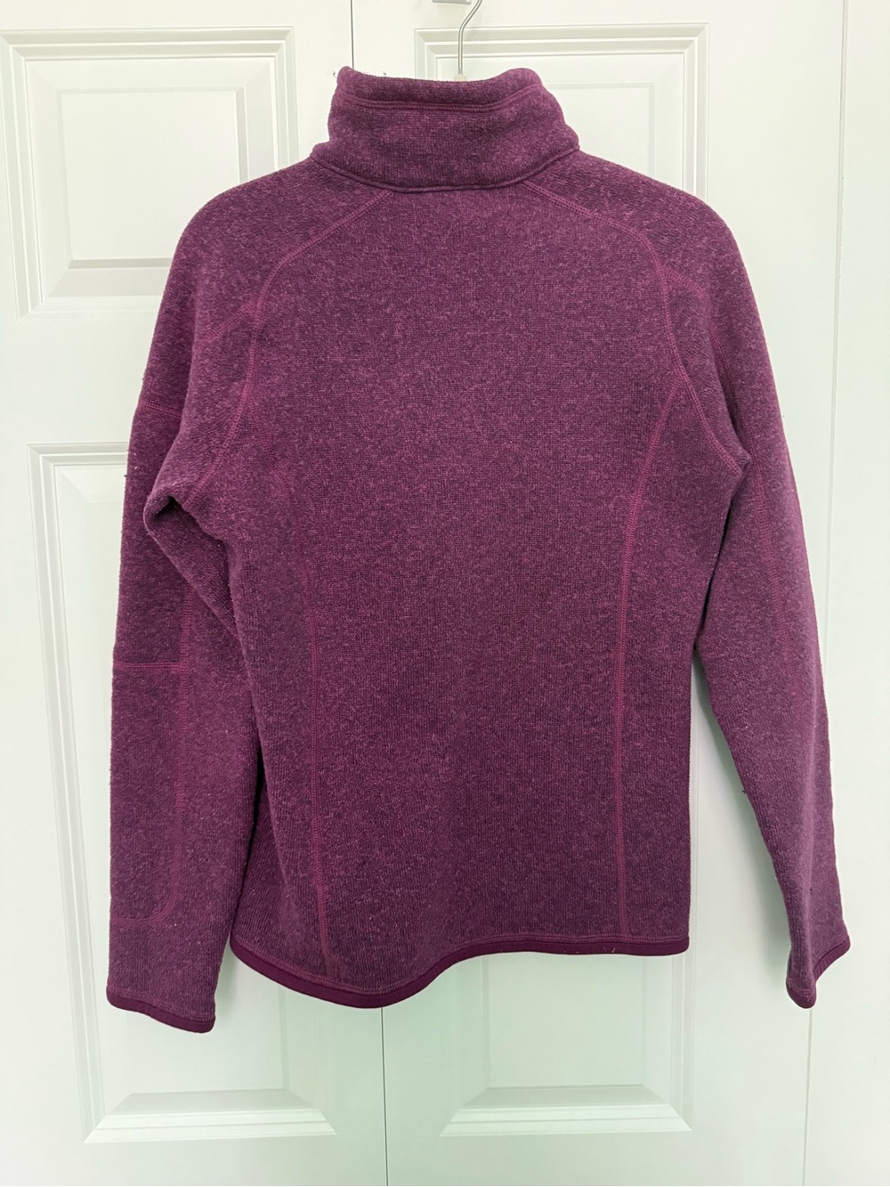 Patagonia Fleece Pullover in Plum - Picture 2 of 3